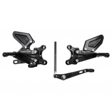 Bonamici Racing Aluminium Rearsets for the Triumph Street Triple 765 S 2017-2020 / Street Triple 765 R/RS 2017-2023